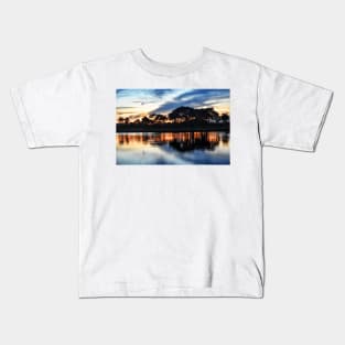 Awesome Sunset Reflection Kids T-Shirt